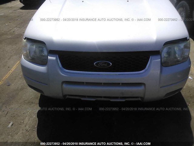 1FMCU04113KC34768 - 2003 FORD ESCAPE LIMITED SILVER photo 6