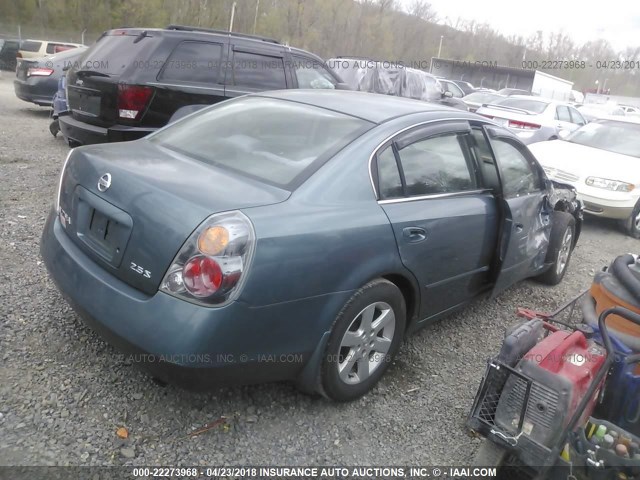 1N4AL11D22C157488 - 2002 NISSAN ALTIMA S/SL TEAL photo 4