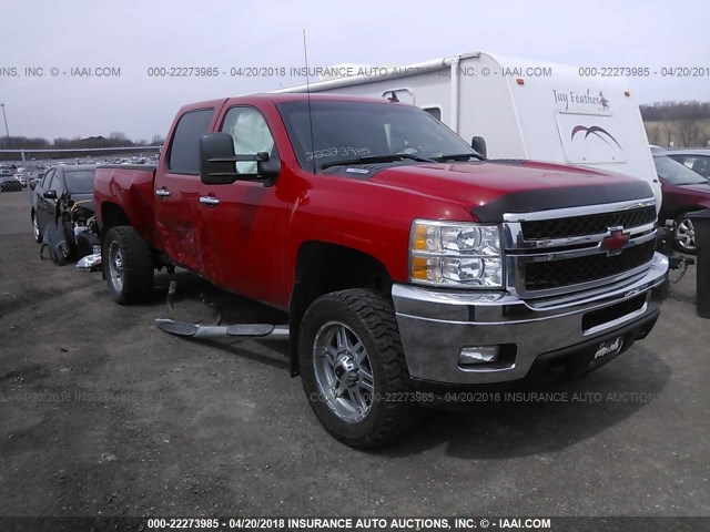 1GC1KYE88BF128899 - 2011 CHEVROLET SILVERADO K2500 HEAVY DUTY LTZ RED photo 1