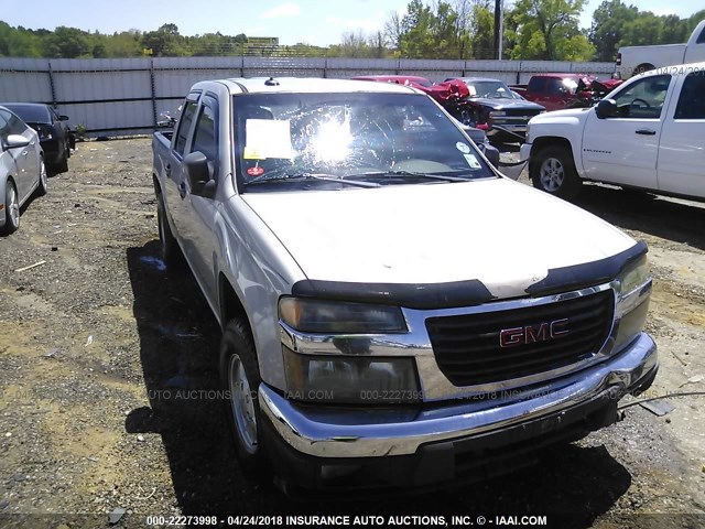 1GTCS136548178863 - 2004 GMC CANYON SILVER photo 6