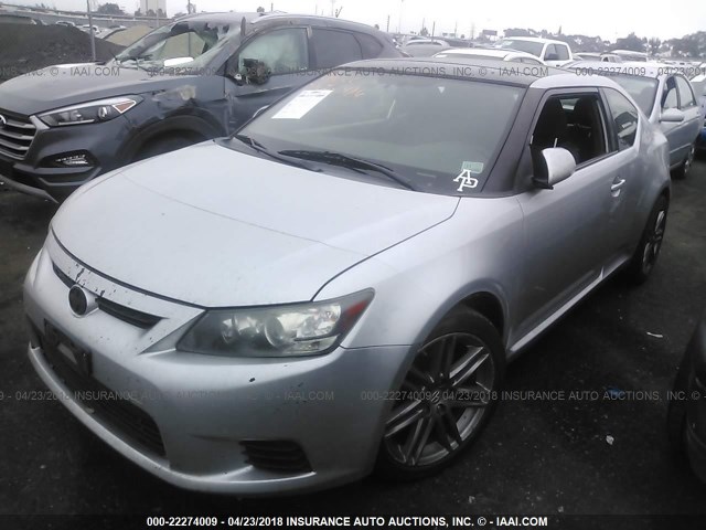 JTKJF5C7XB3003278 - 2011 TOYOTA SCION TC 银色 照片 2