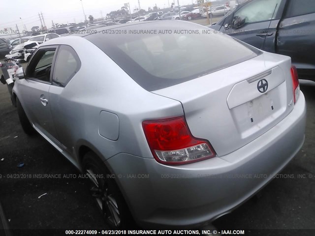 JTKJF5C7XB3003278 - 2011 TOYOTA SCION TC 银色 照片 3