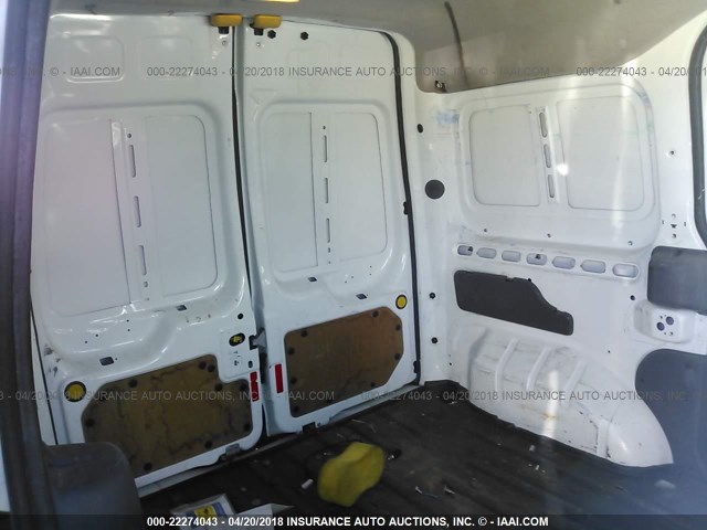 NM0LS7AN6DT163666 - 2013 FORD TRANSIT CONNECT XL WHITE photo 8
