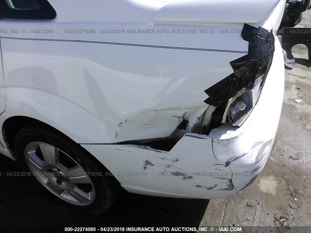 1FAFP34N67W234833 - 2007 FORD FOCUS ZX4/S/SE/SES 白色 照片 6