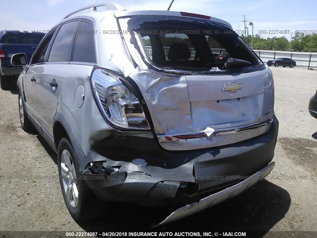3GNAL2EK8DS535455 - 2013 CHEVROLET CAPTIVA LS 银色 照片 6