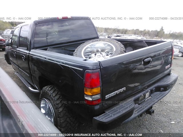 2GTEK63N261157231 - 2006 GMC SIERRA K1500 DENALI BLACK photo 3