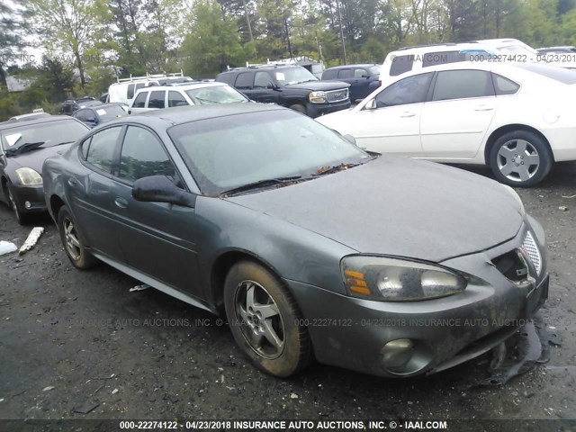 2G2WP522441369136 - 2004 PONTIAC GRAND PRIX GT GRAY photo 1