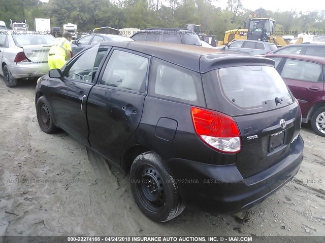 2T1KR32E53C093830 - 2003 TOYOTA COROLLA MATRIX XR Dark Blue photo 3