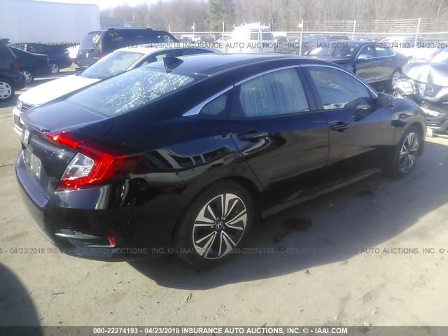 19XFC1F74GE208346 - 2016 HONDA CIVIC EXL BLACK photo 4