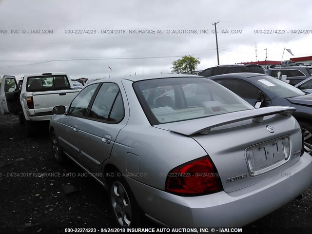 3N1CB51D15L585643 - 2005 NISSAN SENTRA 1.8/1.8S SILVER photo 3