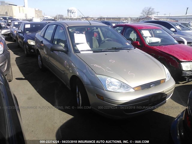 1FAFP34352W207016 - 2002 FORD FOCUS SE/SE COMFORT/SE SPORT GOLD photo 1