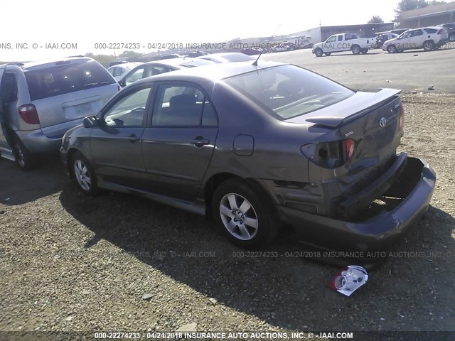 1NXBR32E76Z688701 - 2006 TOYOTA COROLLA CE/LE/S GRAY photo 3