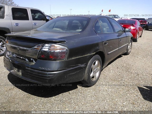 1G2HX54K124196117 - 2002 PONTIAC BONNEVILLE SE GRAY photo 4