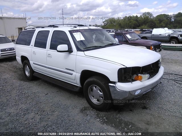 1GKEC16Z13J341550 - 2003 GMC YUKON XL C1500 WHITE photo 1