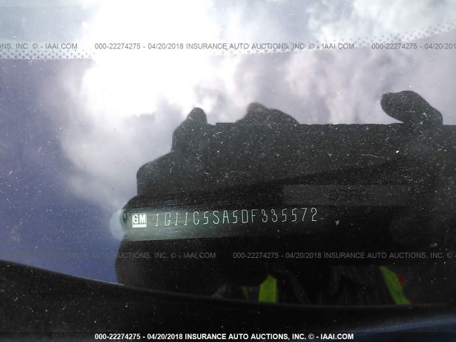 1G11C5SA5DF335572 - 2013 CHEVROLET MALIBU 1LT 白色 照片 9