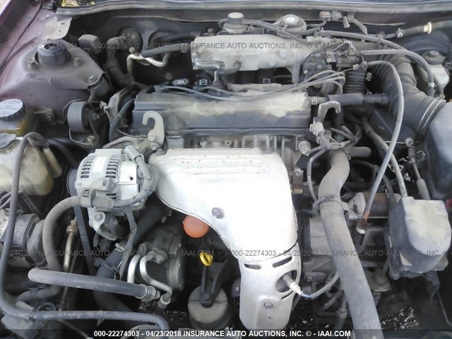 4T1BG22K31U049553 - 2001 TOYOTA CAMRY CE/LE/XLE 栗色 照片 10