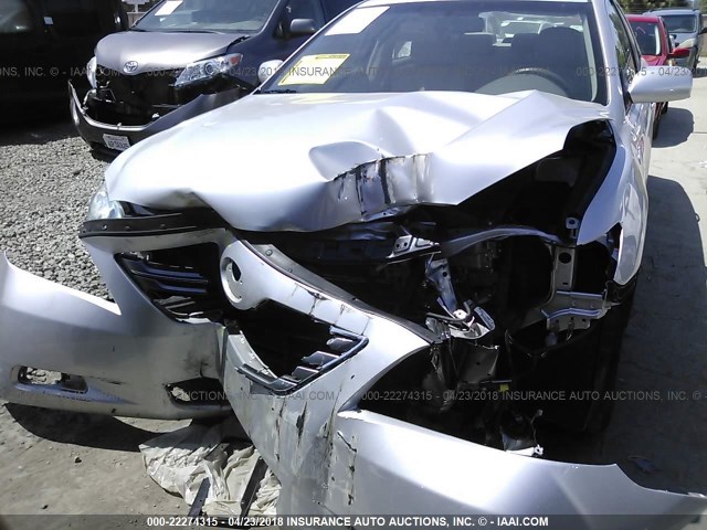 4T1BB46K49U108321 - 2009 TOYOTA CAMRY HYBRID SILVER photo 6