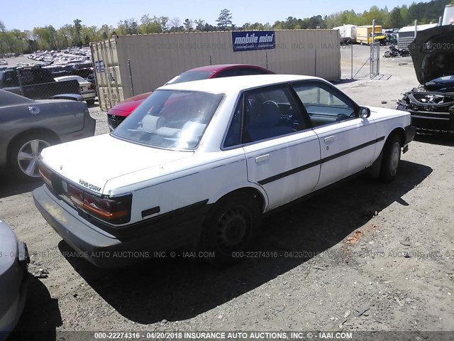 4T1VV21E1LU028671 - 1990 TOYOTA CAMRY DLX WHITE photo 4