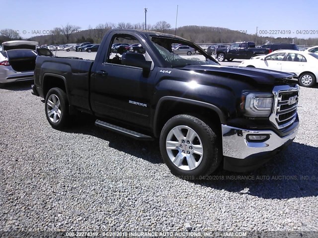 1GTN2MEC6HZ384271 - 2017 GMC SIERRA K1500 SLE BLACK photo 1