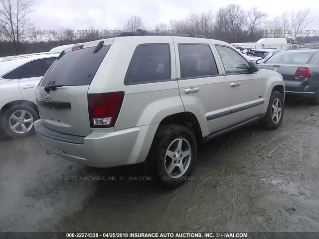 1J8GR48K17C618690 - 2007 JEEP GRAND CHEROKEE LAREDO/COLUMBIA/FREEDOM 米色 照片 4