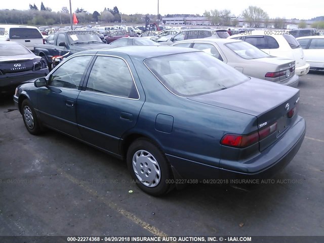 JT2BG22K9W0221483 - 1998 TOYOTA CAMRY CE/LE/XLE 绿色 照片 3