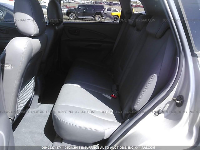 KM8JN72DX5U092003 - 2005 HYUNDAI TUCSON GLS/LX SILVER photo 8