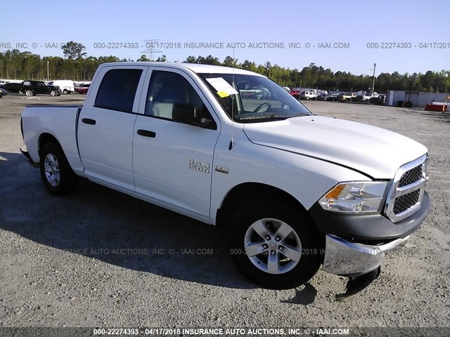 1C6RR6KT8ES454099 - 2014 RAM 1500 ST WHITE photo 1