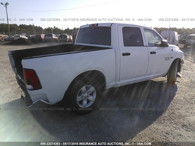 1C6RR6KT8ES454099 - 2014 RAM 1500 ST WHITE photo 4