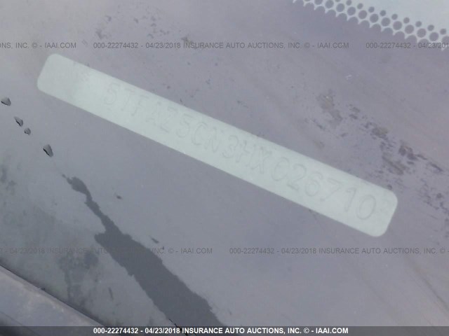 5TFAZ5CN3HX026710 - 2017 TOYOTA TACOMA DBL CAB/SR5/TRD SPORT/OR GRAY photo 9