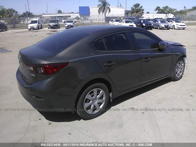 JM1BM1U79E1145078 - 2014 MAZDA 3 SPORT GRAY photo 4