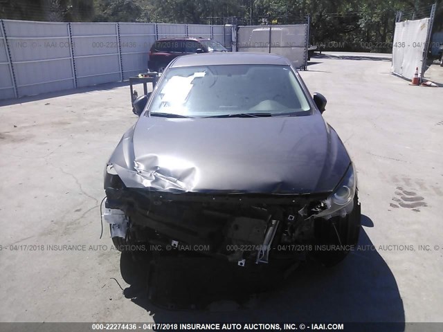 JM1BM1U79E1145078 - 2014 MAZDA 3 SPORT GRAY photo 6