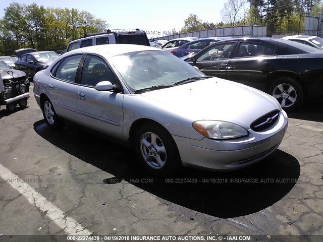 1FAFP55UX2A141031 - 2002 FORD TAURUS SES SILVER photo 1