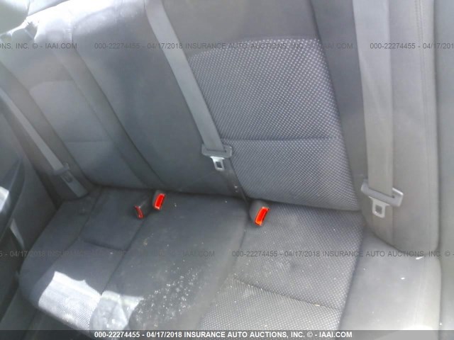 1G1ZC5E10BF374985 - 2011 CHEVROLET MALIBU 1LT ვერცხლისფერი ფოტო 8