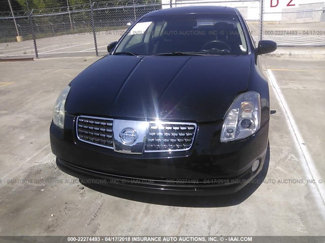 1N4BA41E86C828169 - 2006 NISSAN MAXIMA SE/SL BLACK photo 6