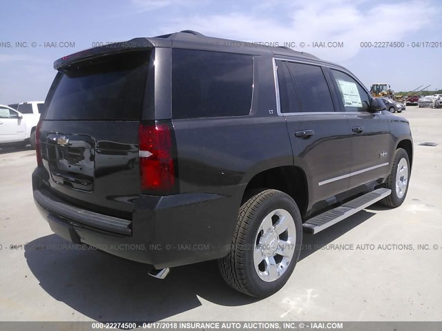 1GNSCBKC8JR222194 - 2018 CHEVROLET TAHOE C1500 LT GRAY photo 4