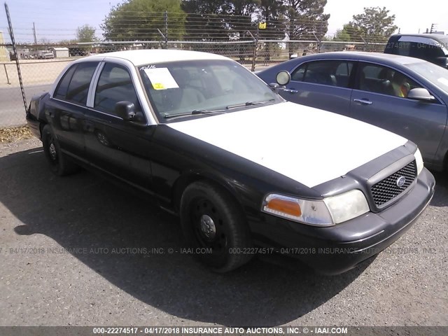 2FABP7BV6AX133215 - 2010 FORD CROWN VICTORIA POLICE INTERCEPTOR BLACK photo 1