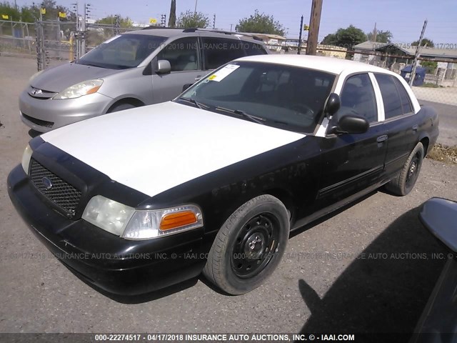 2FABP7BV6AX133215 - 2010 FORD CROWN VICTORIA POLICE INTERCEPTOR BLACK photo 2