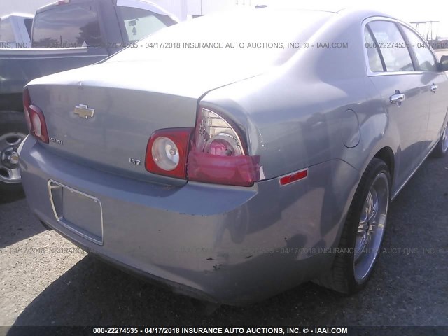 1G1ZK577594117914 - 2009 CHEVROLET MALIBU LTZ 蓝色 照片 6