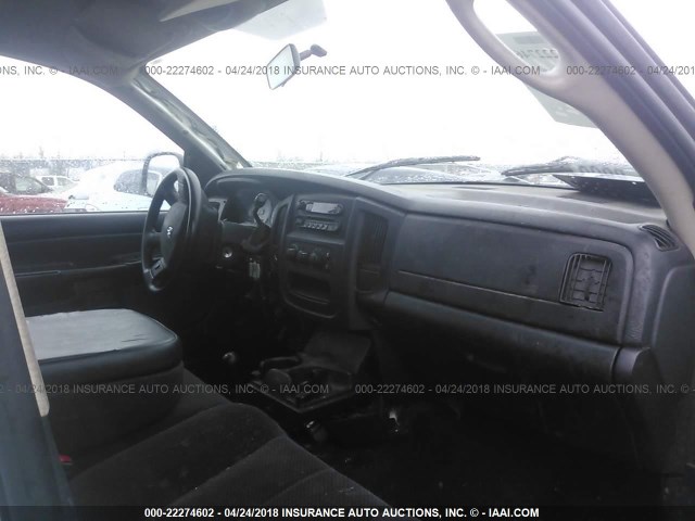 3D7KU28D44G205795 - 2004 DODGE RAM 2500 ST/SLT WHITE photo 5