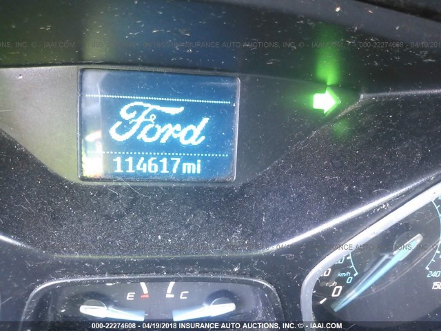 1FAHP3F24CL385466 - 2012 FORD FOCUS SE შავი ფოტო 7