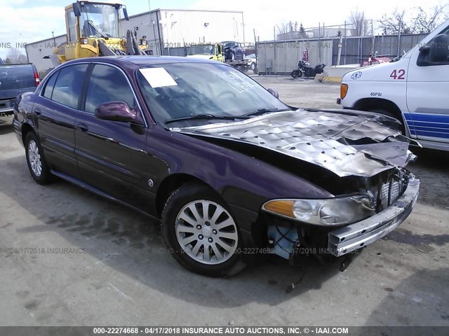 1G4HP52K85U152307 - 2005 BUICK LESABRE CUSTOM MAROON photo 1