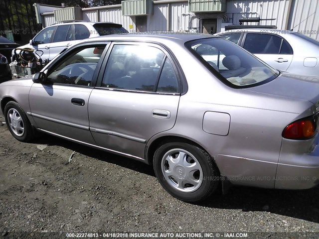 2T1BR18EXXC227765 - 1999 TOYOTA COROLLA VE/CE/LE BEIGE photo 6