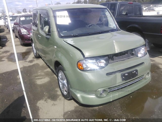 JN8AZ28R59T101236 - 2009 NISSAN CUBE S/SL GREEN photo 1