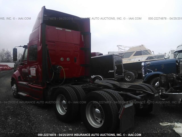 3HSDJSJRXCN534066 - 2012 INTERNATIONAL PROSTAR أحمر صورة 3