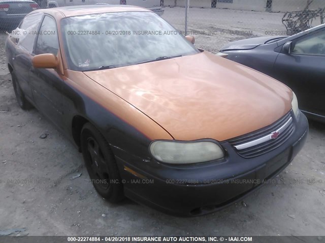 1G1NE52J72M665055 - 2002 CHEVROLET MALIBU LS 橙色 照片 1