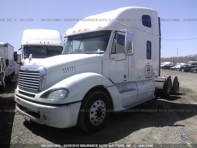 1FUJA6AV69DAB4013 - 2009 FREIGHTLINER COLUMBIA COLUMBIA WHITE photo 2