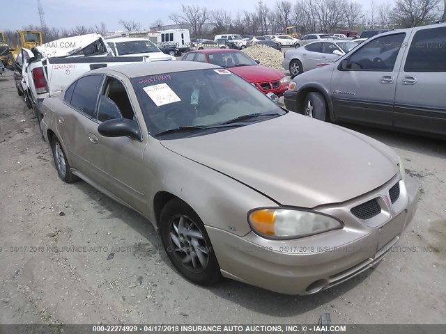 1G2NF52E74C235613 - 2004 PONTIAC GRAND AM SE1 GOLD photo 1