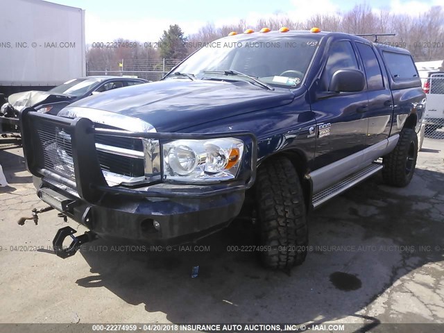 1D7KS28A17J607367 - 2007 DODGE RAM 2500 ST/SLT 蓝色 照片 6