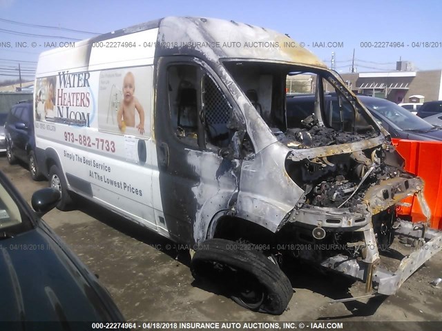 3C6TRVDD4EE120273 - 2014 RAM PROMASTER 2500 2500 HIGH WHITE photo 1