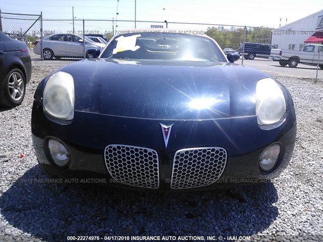 1G2MB35B57Y106435 - 2007 PONTIAC SOLSTICE Dark Blue photo 6